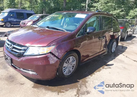 2014 Honda Odyssey Lx from USA, damaged, VIN 5FNRL5H24EB017183